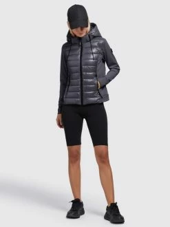 Khujo Verkäufe -Khujo Verkäufe Damen Jacke GHITA SHINY pdstandard 656968 0004 modelfront 2