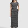 Khujo Damen Kleid - LEEFKE STRIPES