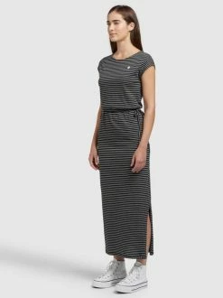 Khujo Damen Kleid - LEEFKE STRIPES -Khujo Verkäufe Damen Kleid LEEFKE STRIPES pdstandard 624966 0001 modelfront 3