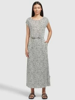 Khujo Damen Kleid - MIRNA GEPARD AOP