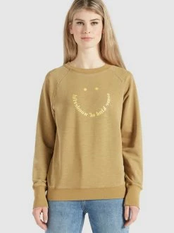 Khujo Damen Sweatshirt - SILICIA SMILE -Khujo Verkäufe Damen Sweatshirt SILICIA SMILE pdstandard 522790 0002 modelfront 3