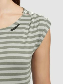 Khujo Damen T-Shirt - ANAIS STRIPES 15 Khujo Damen T-Shirt - ANAIS STRIPES -Khujo Verkäufe Damen T Shirt ANAIS STRIPES pdstandard 624965 0001 modeldetail 1