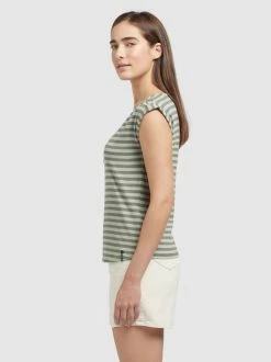 Khujo Damen T-Shirt - ANAIS STRIPES 14 Khujo Damen T-Shirt - ANAIS STRIPES -Khujo Verkäufe Damen T Shirt ANAIS STRIPES pdstandard 624965 0001 modelside 1