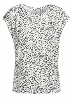 Khujo Damen T-Shirt - TALAJA2 GEPARD AOP -Khujo Verkäufe Damen T Shirt TALAJA2 GEPARD AOP pdstandard bust 624974 0001 bustfront 1