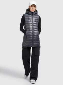 Khujo Damen Weste - BECCA SHINY -Khujo Verkäufe Damen Weste BECCA SHINY pdstandard 656979 0001 modelfront 3